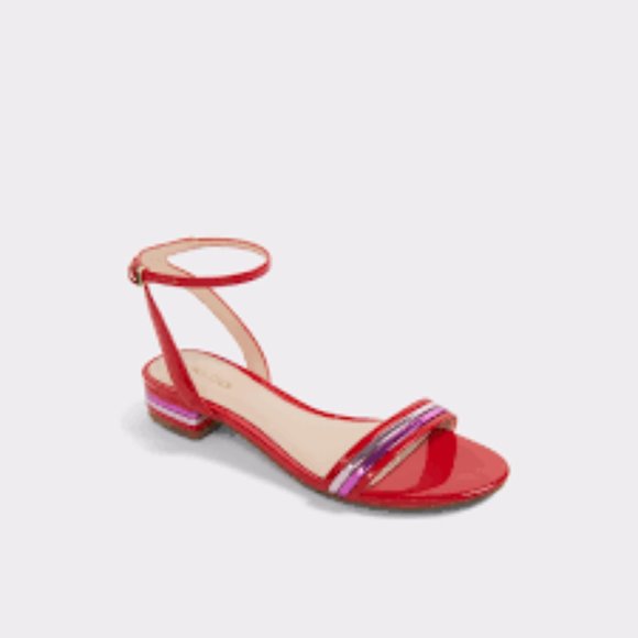 Aldo Shoes - 🌱Host Pick🌱BNIB Aldo 'Izzie' Red Ankle Strap Sandals